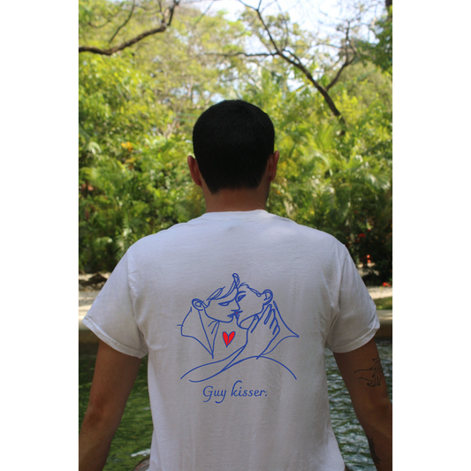 T-shirt "Guy kisser"